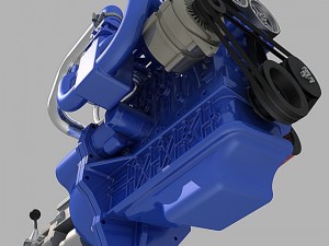 l4 engine 3D Модель