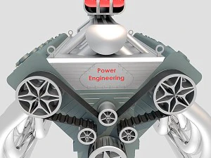 V10发动机 3D 模型