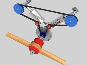radial engine 2 3D Model
