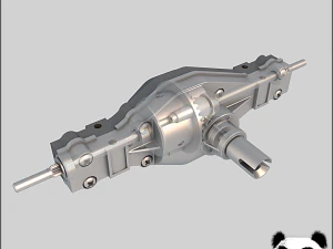 자동차 축 3D 모델