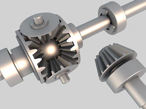 car axle 3D Model