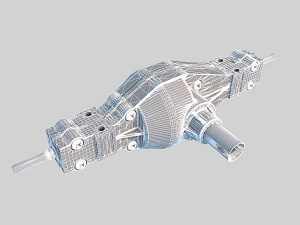 car axle 3D Model