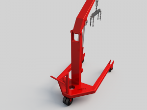 engine crane Modèle 3D