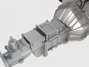 v8 chevrolet turbo engine 3D Model