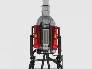 v8 chevrolet turbo engine 3D Модель