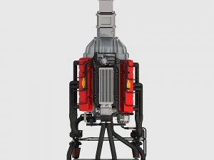v8 chevrolet turbo engine 3D Model