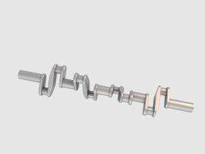 v8 engine 03 3D Модель
