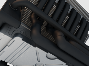 v8 engine 04 Model 3D