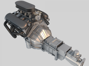 engine 02 3Dモデル