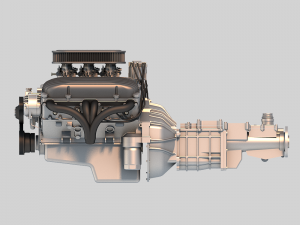 engine 02 3Dモデル