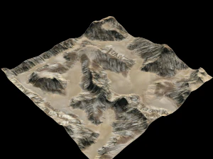 desertrockcircb300315 3D Model