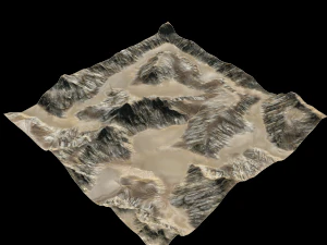 desertrockcircb300315 3D Model