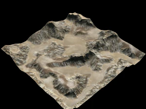 desertrockcircb300315 3D Model