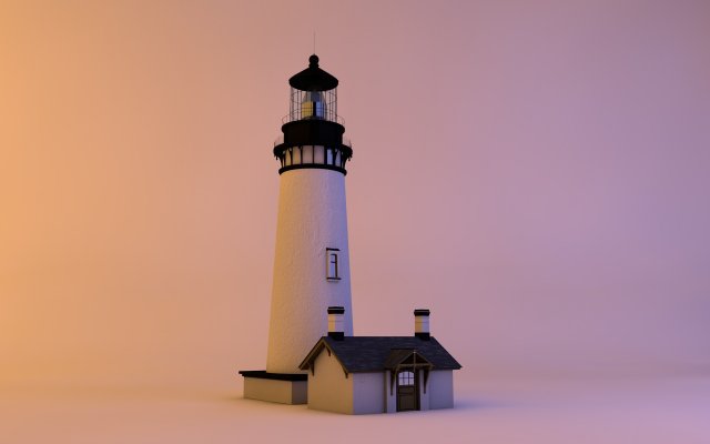 lighthouse Modelo 3D .c4d .max .obj .3ds .fbx .stl .blend 