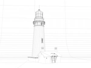 lighthouse 3D Model