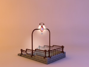 subway metro madrid 3D Model