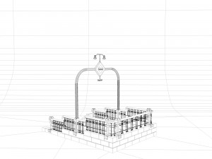 subway metro madrid 3Dモデル