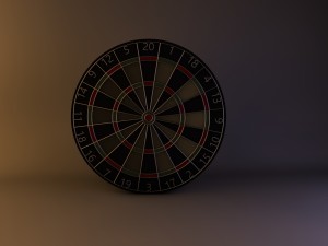 dartboard 3D Model