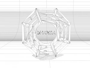 logo dharmy Model 3D