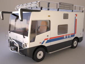 ruksimov caravan off-road 3D Model