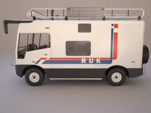 ruksimov caravan off-road 3D Model