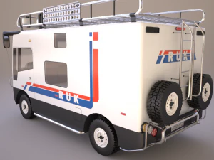 ruksimov caravan off-road 3D Model