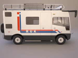 ruksimov caravan off-road 3D Model