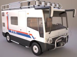 ruksimov caravan off-road 3D Model