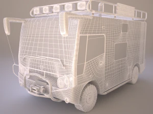 ruksimov caravan off-road 3D Model