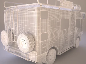 ruksimov caravan off-road 3D Model