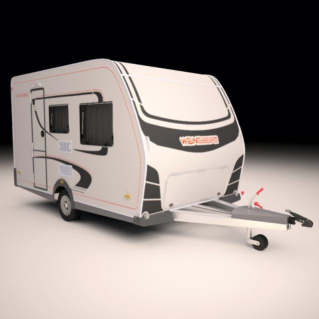 weinsberg caraone 400 3D Model .c4d .max .obj .3ds .fbx .stl .blend