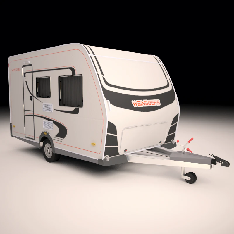 weinsberg caraone 400 3D Model .c4d .max .obj .3ds .fbx .stl .blend 