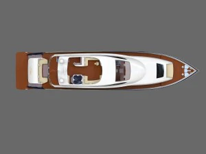nina luxury yacht 3D Model
