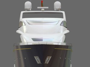 nina luxury yacht 3D Model