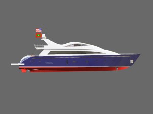 nina luxury yacht 3D Model