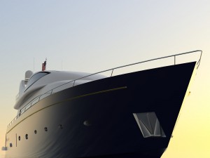 nina luxury yacht 3D Model
