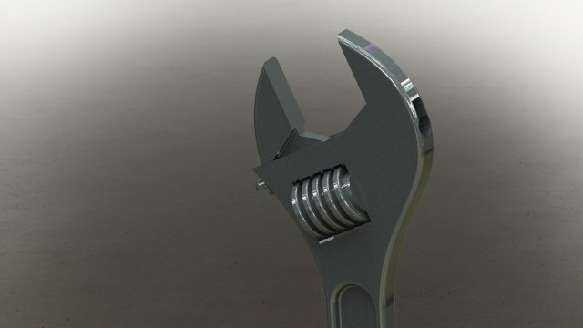 wrench 3Dプリントモデル .c4d .max .obj .3ds .fbx .stl .blend 