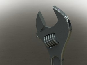 wrench 3D Print Model