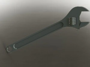 wrench 3D Print Model