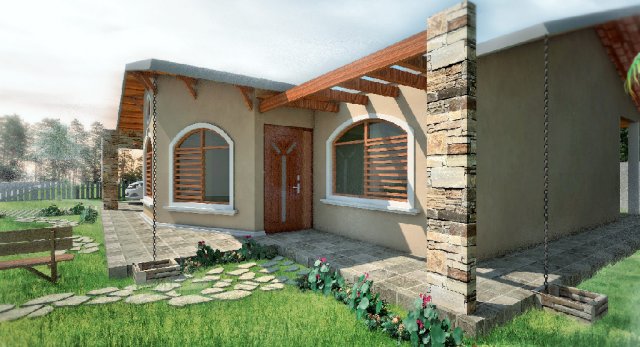 a home Modello 3D .c4d .max .obj .3ds .fbx .stl .blend