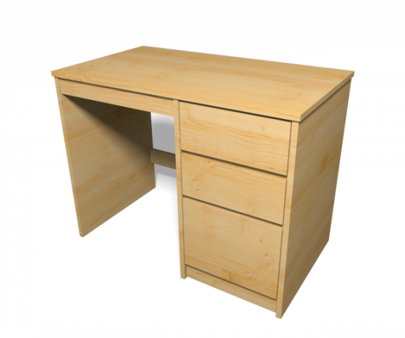 small desk 3D-Modell .c4d .max .obj .3ds .fbx .stl .blend 