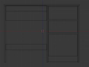 small desk 3D Model