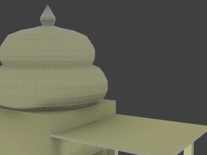 temple 3D Model
