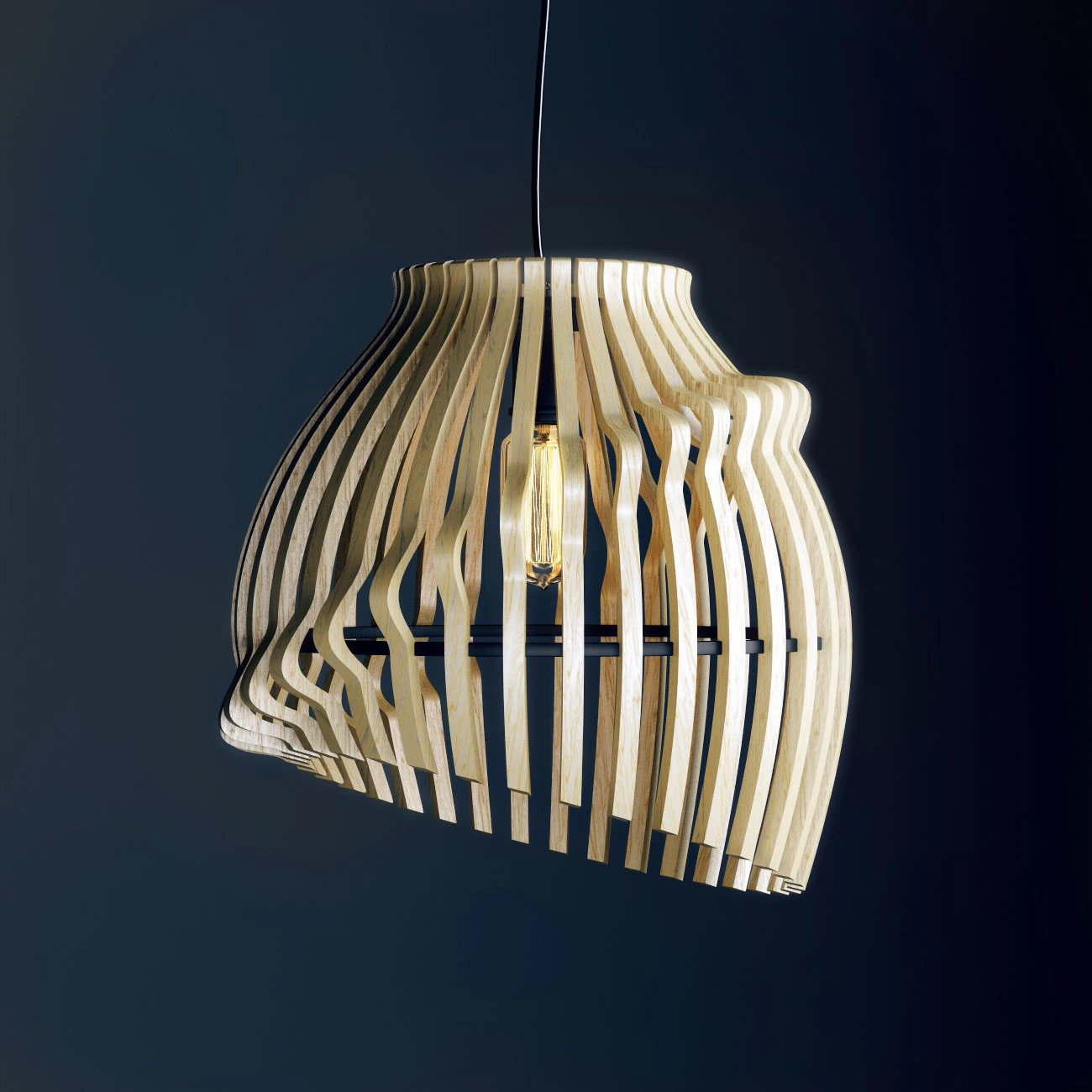 parametric lamp 3D Model .c4d .max .obj .3ds .fbx .stl .blend 