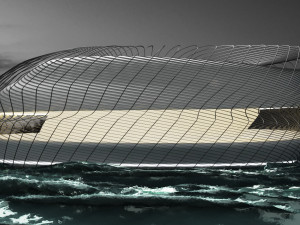 sci-fi parametric structure 3D 模型