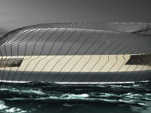 sci-fi parametric structure 3D Model