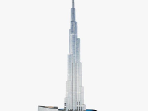 burj khalifa 3D Model