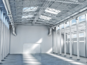 warehouse interior 3D Model
