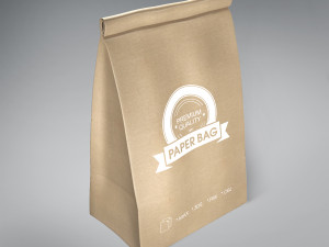 paper bag Modèle 3D