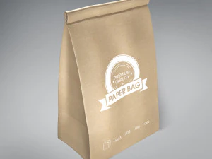 paper bag 3D Model